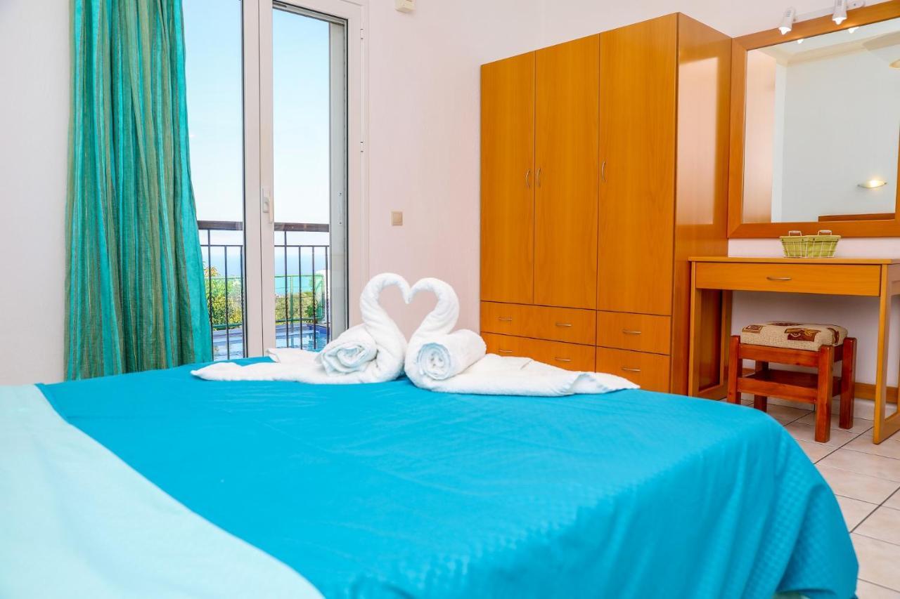 Villa Mitzelos Moni Evaggelistrias Buitenkant foto